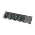 TECLADO KLIPX KEY GLIDER DUAL CON TOUCHPAD ENGWIRELESSGRAY