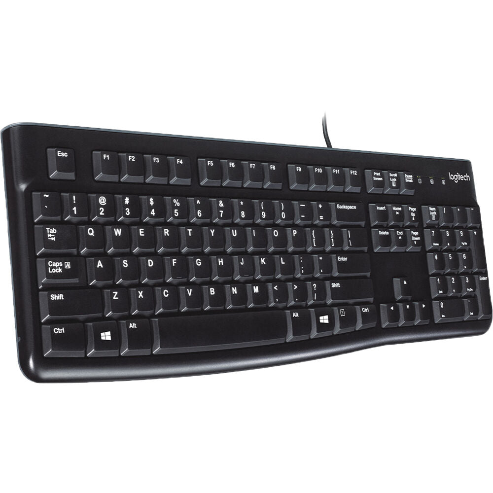 TECLADO LOGITECH K120 SPA USB BLACK