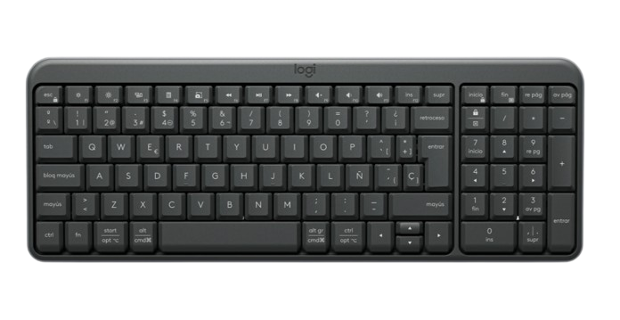 TECLADO LOGITECH K250 COMPACT BLUETOOTH SPA GRAPHITE