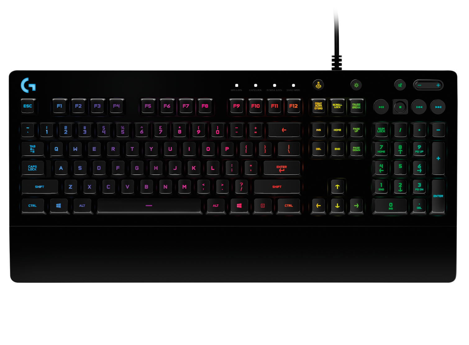 TECLADO LOGITECH PRODIGY G213 ENG USB BLACK