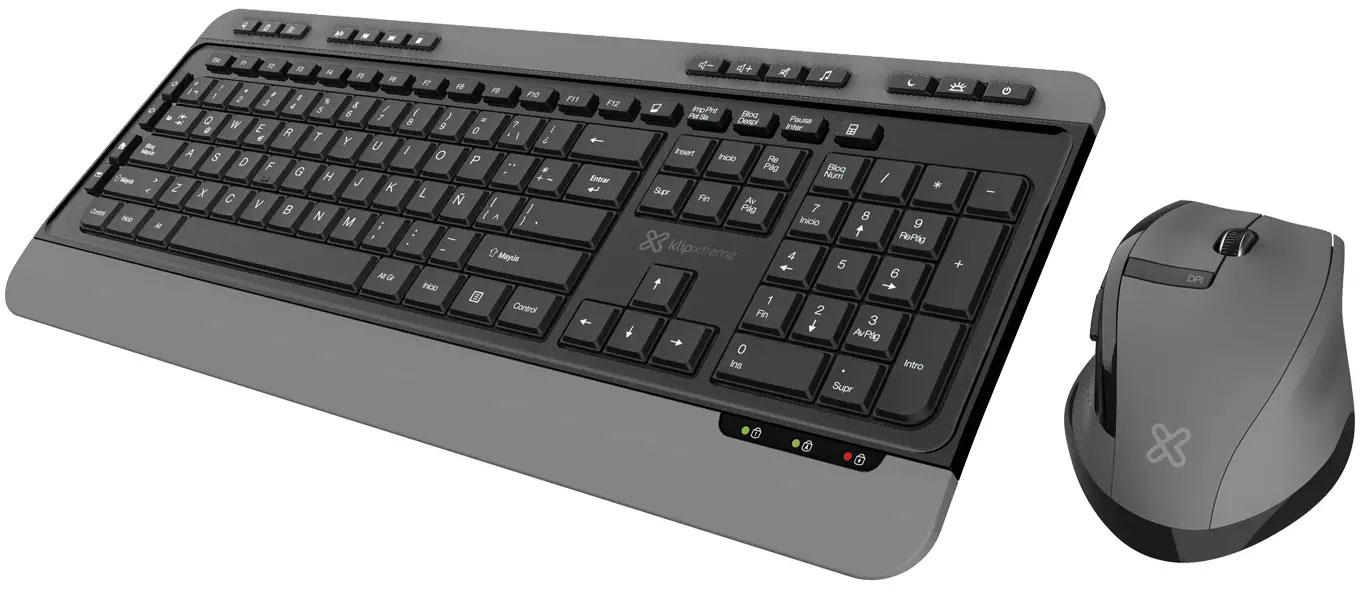 TECLADOMOUSE KLIPX MAGNIFIK PREMIUMSPANISHWIRELESS