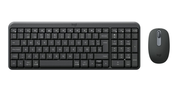 TECLADOMOUSE LOGITECH MK250 COMPACT BLUETOOTH SPA GRAPHITE