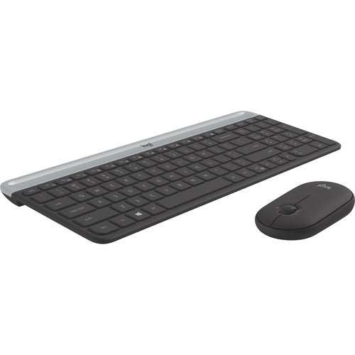 TECLADOMOUSE LOGITECH MK470 WIRELESSENGLISHGRAPHITE