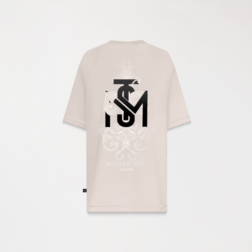 TEMPLUM T - SHIRT OVERSIZED MEN SIMPLY TAUPE - Monastery | Tienda Oficial Colombia