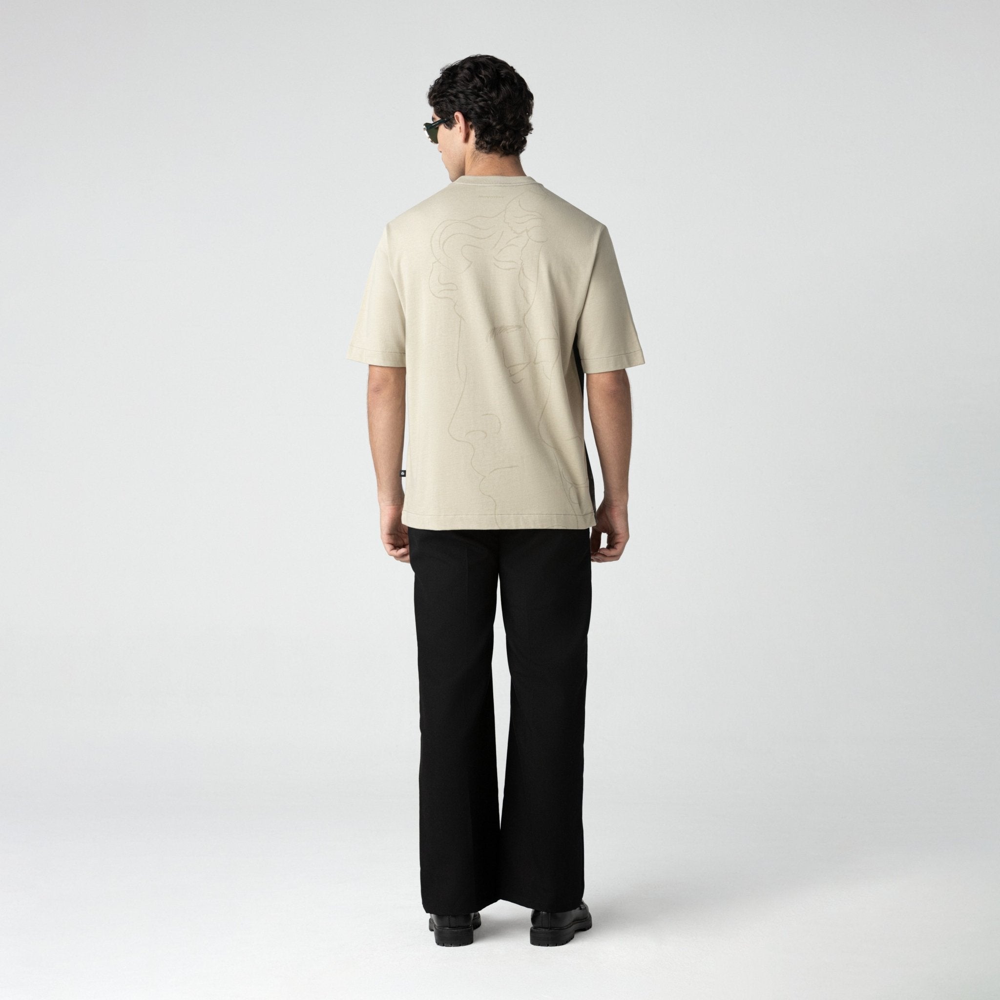 TERSIA T - SHIRT OVERSIZED MEN ABBEY STONE - Monastery | Tienda Oficial Colombia
