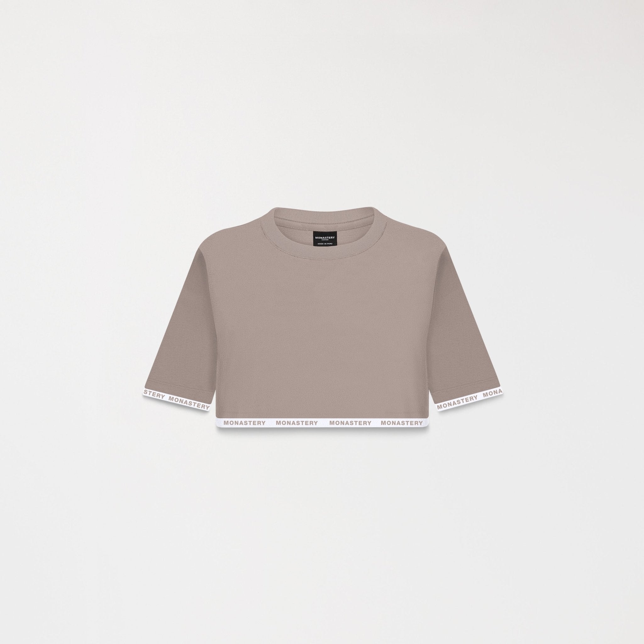 TIZOC CROP TOP WOMEN SIMPLY TAUPE - Monastery | Tienda Oficial Colombia