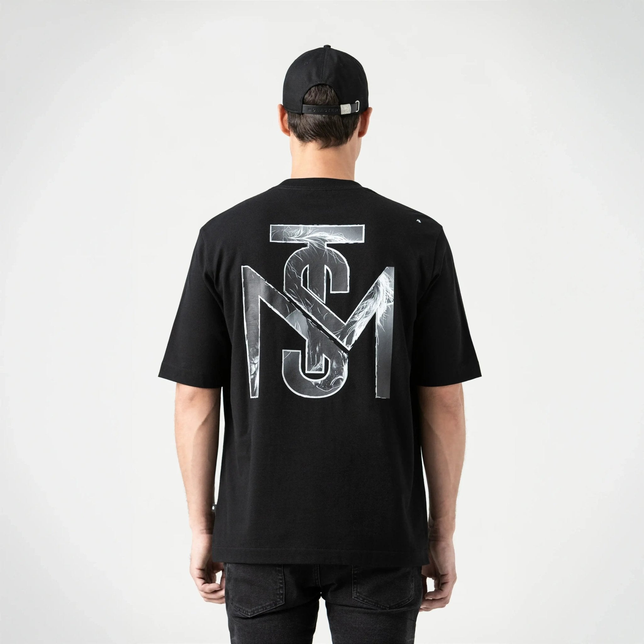 TUCKER T - SHIRT OVERSIZED MEN BLACK - Monastery | Tienda Oficial Colombia