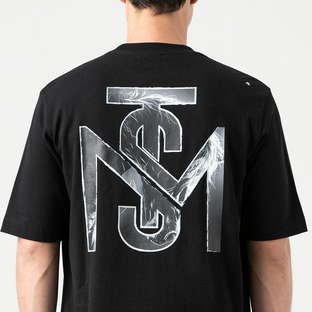 TUCKER T - SHIRT OVERSIZED MEN BLACK - Monastery | Tienda Oficial Colombia