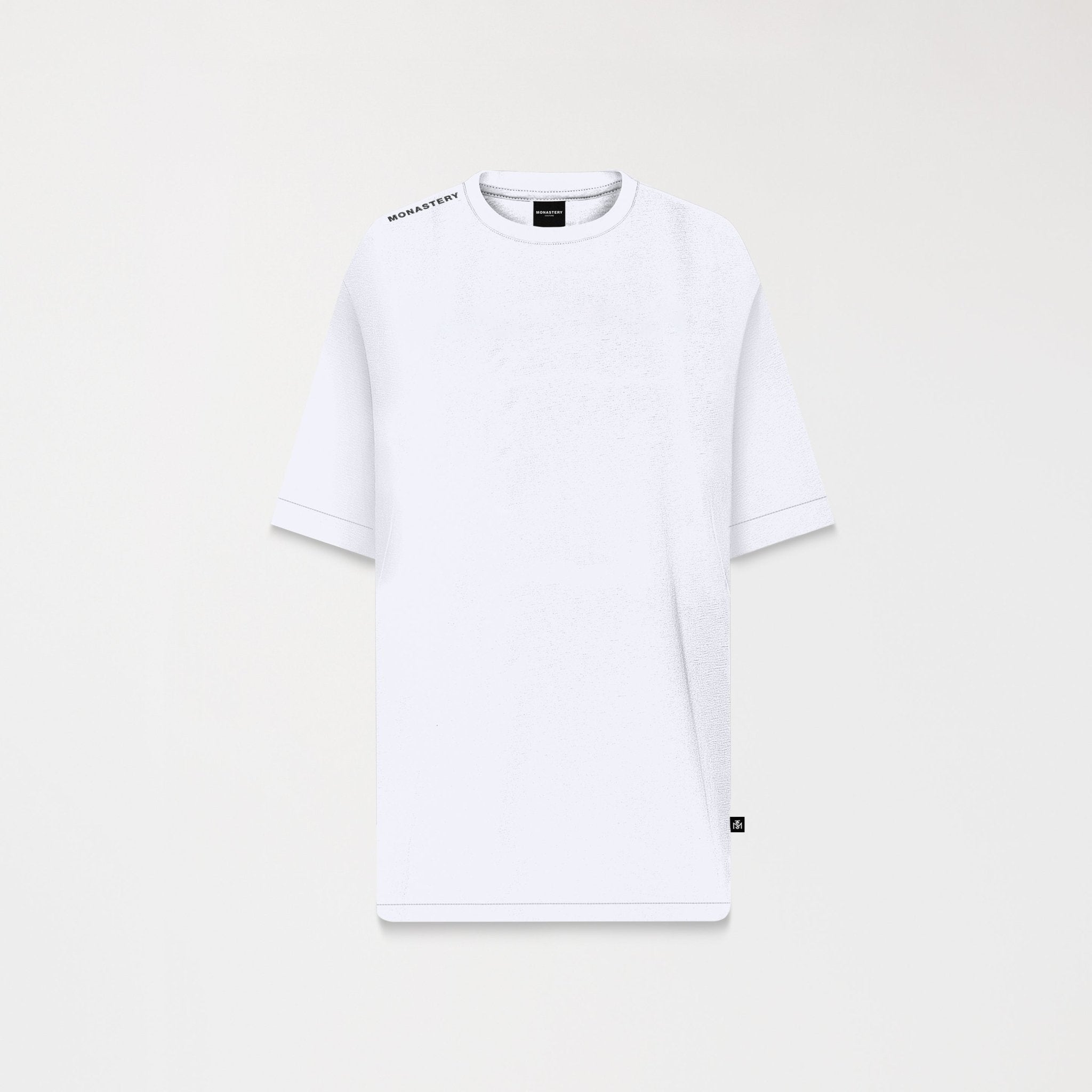 VENERATUS T - SHIRT OVERSIZED MEN WHITE - Monastery | Tienda Oficial Colombia