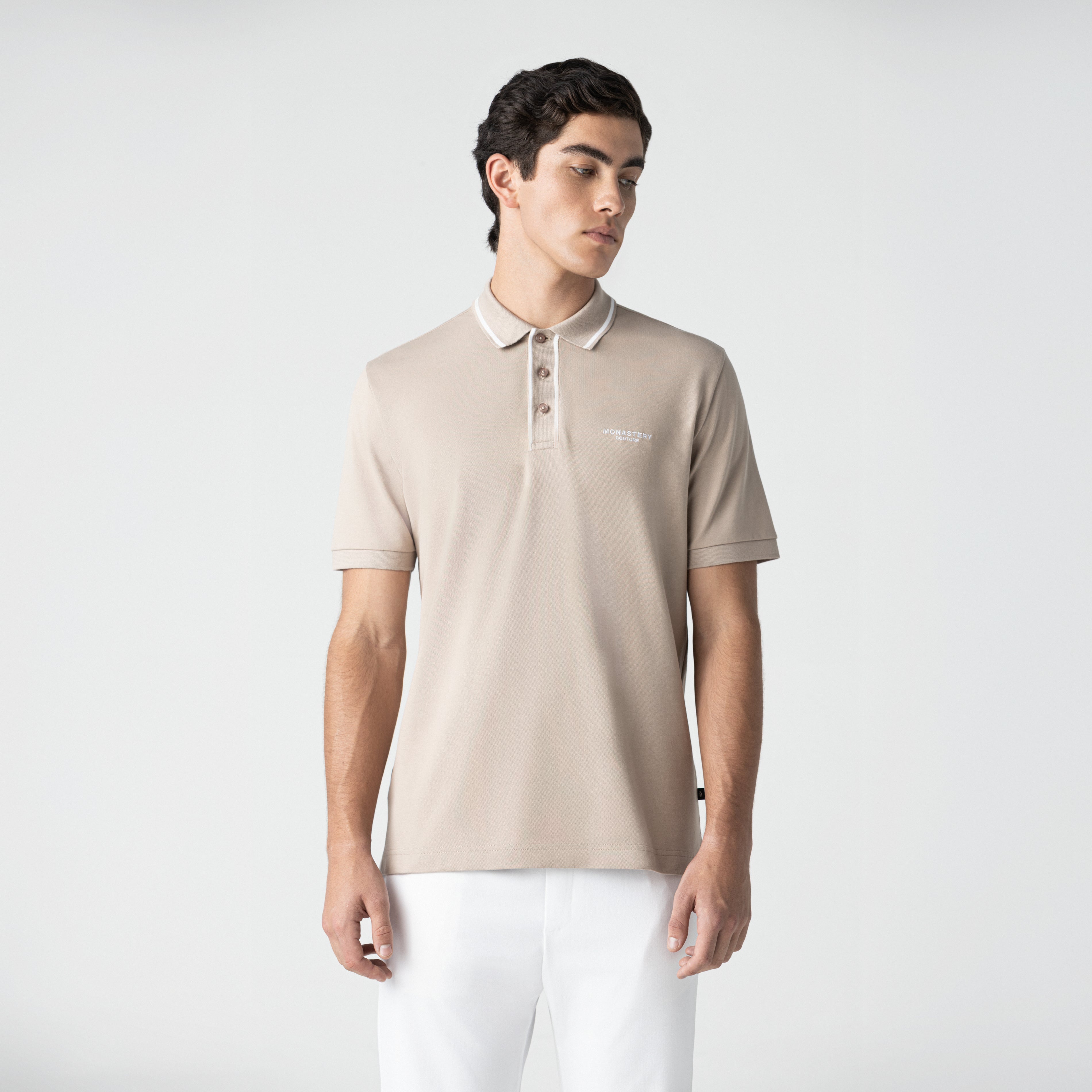 VIGOR POLO MEN SIMPLY TAUPE - Monastery | Tienda Oficial Colombia