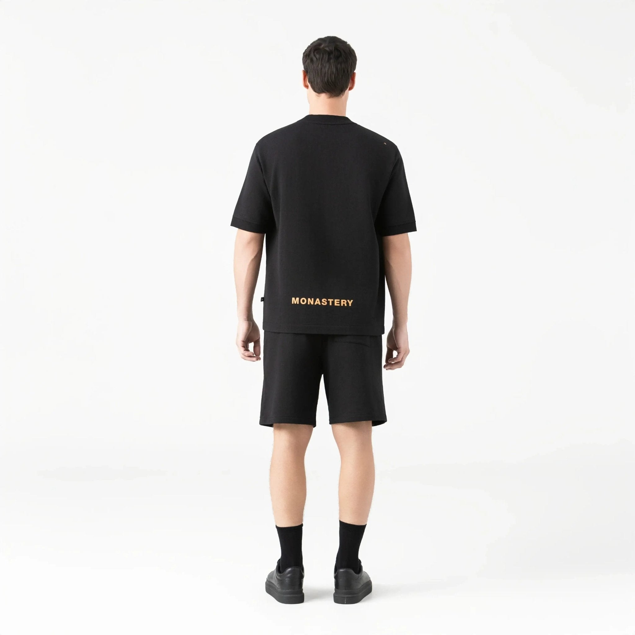 VIKRANT BURDA SHORT MEN BLACK - Monastery | Tienda Oficial Colombia