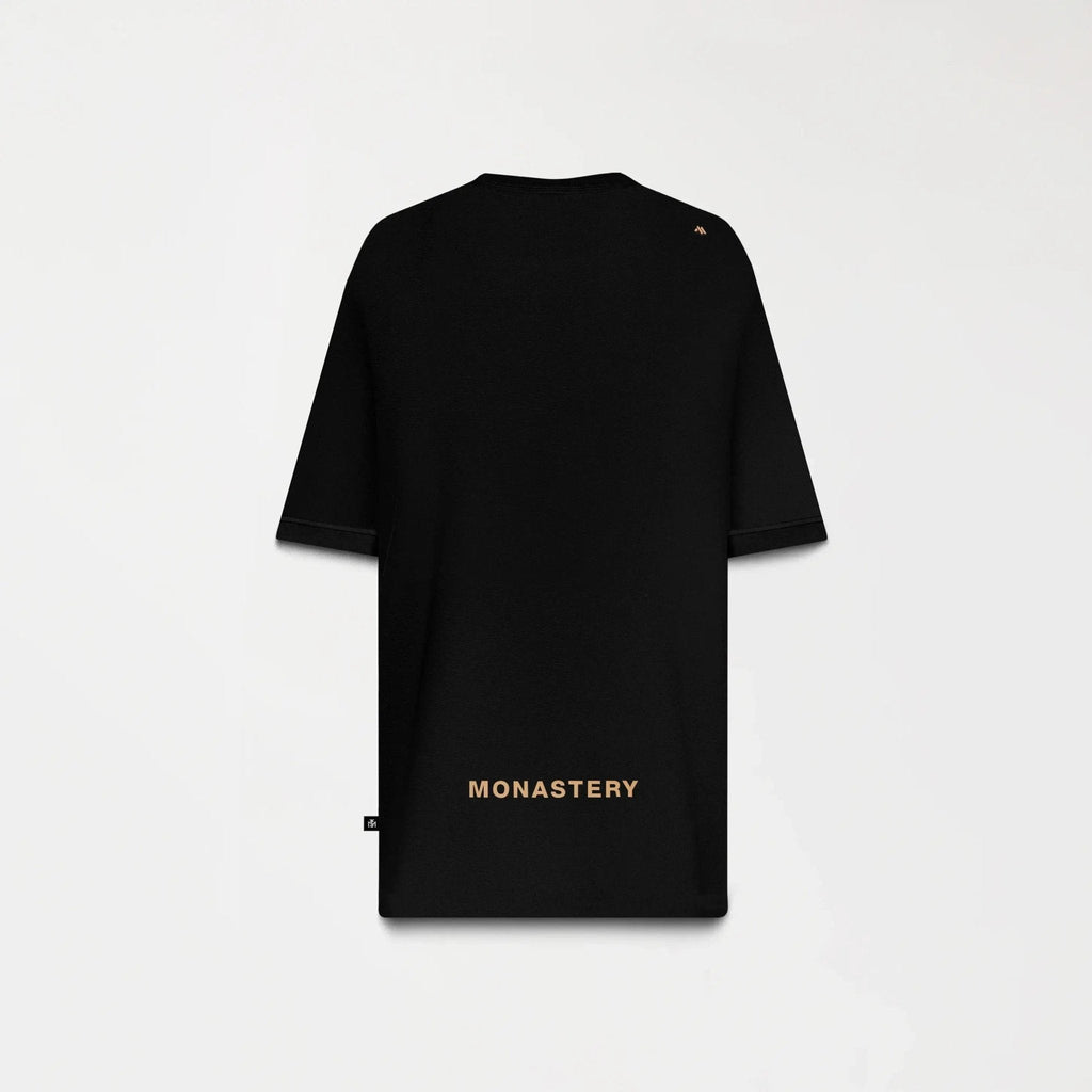 VIKRANT T - SHIRT OVERSIZED MEN BLACK - Monastery | Tienda Oficial Colombia