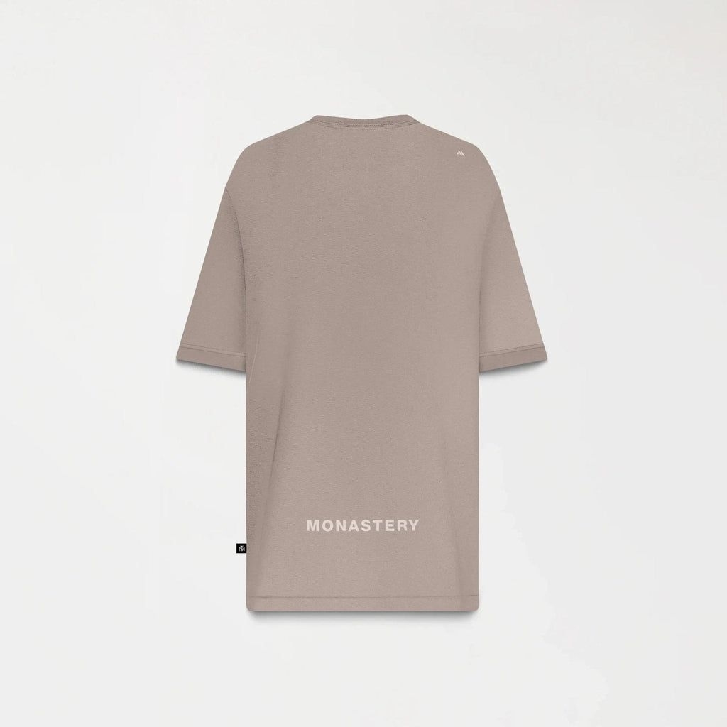 VIKRANT T - SHIRT OVERSIZED MEN TAUPE GRAY - Monastery | Tienda Oficial Colombia
