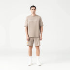 VIKRANT T - SHIRT OVERSIZED MEN TAUPE GRAY - Monastery | Tienda Oficial Colombia