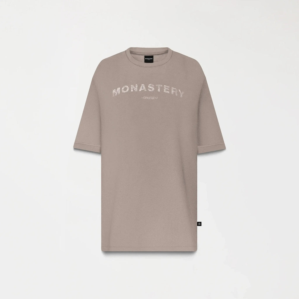 VIKRANT T - SHIRT OVERSIZED MEN TAUPE GRAY - Monastery | Tienda Oficial Colombia