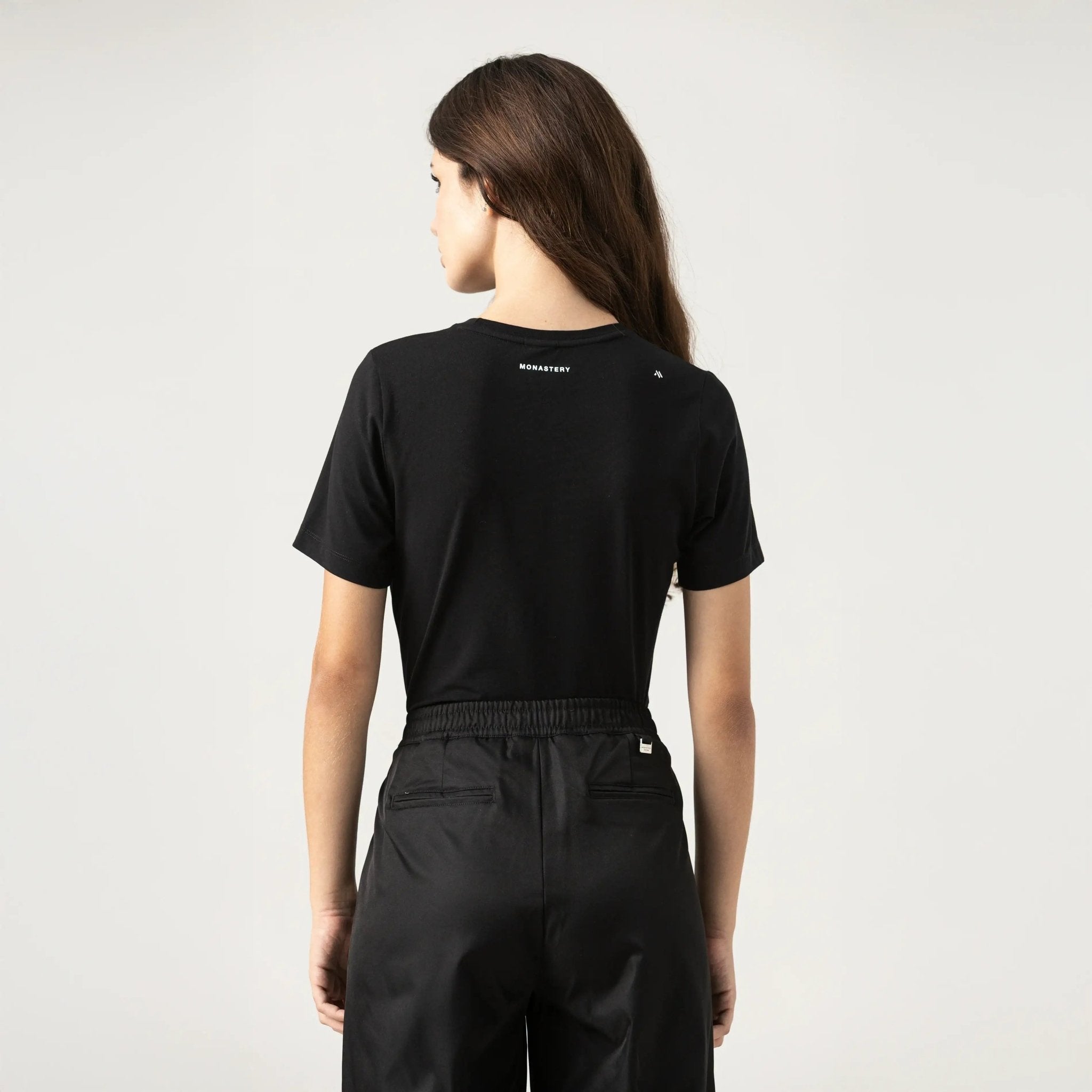 WAVE T - SHIRT WOMEN BLACK - Monastery | Tienda Oficial Colombia