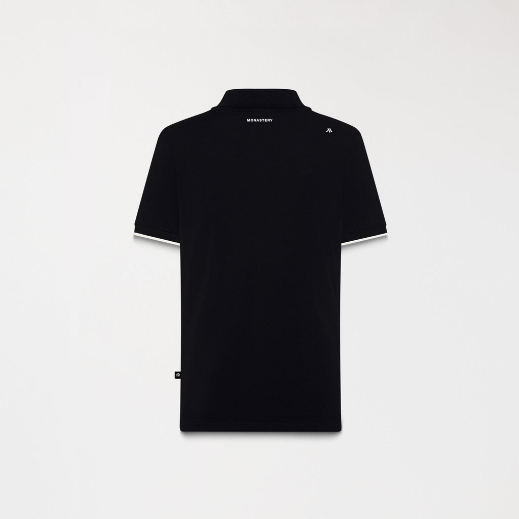 WHEELER POLO MEN BLACK - Monastery | Tienda Oficial Colombia