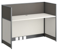 WORKSTATION STARKEN PARA UNA PERSONA EN MELAMINA WHITEGRAY