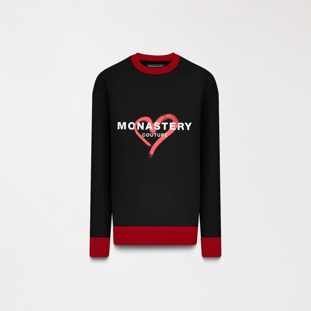 XENA BLACK SWEATSHIRTS OVERSIZED - Monastery | Tienda Oficial Colombia