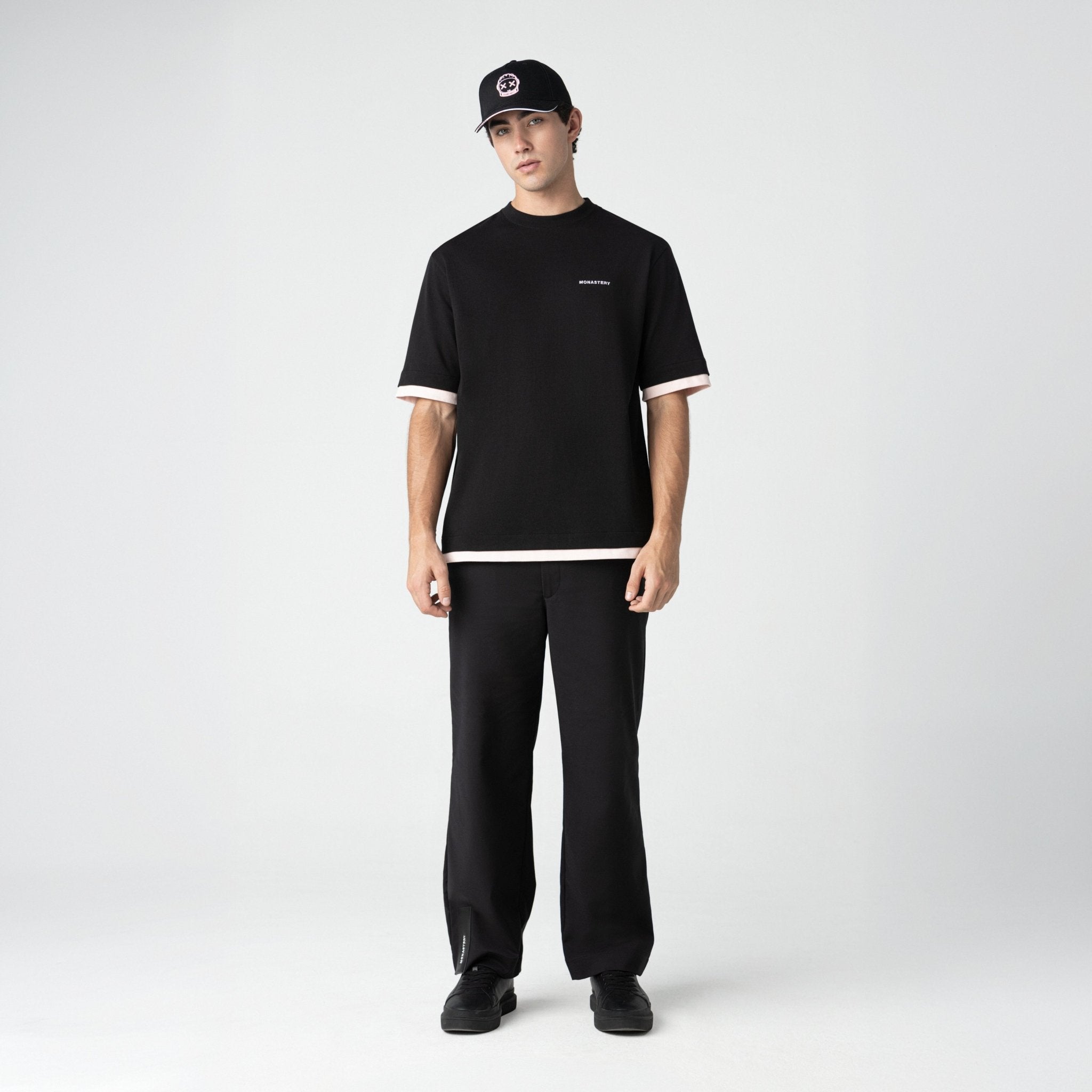 ZAHIR T - SHIRT OVERSIZED MEN BLACK - Monastery | Tienda Oficial Colombia