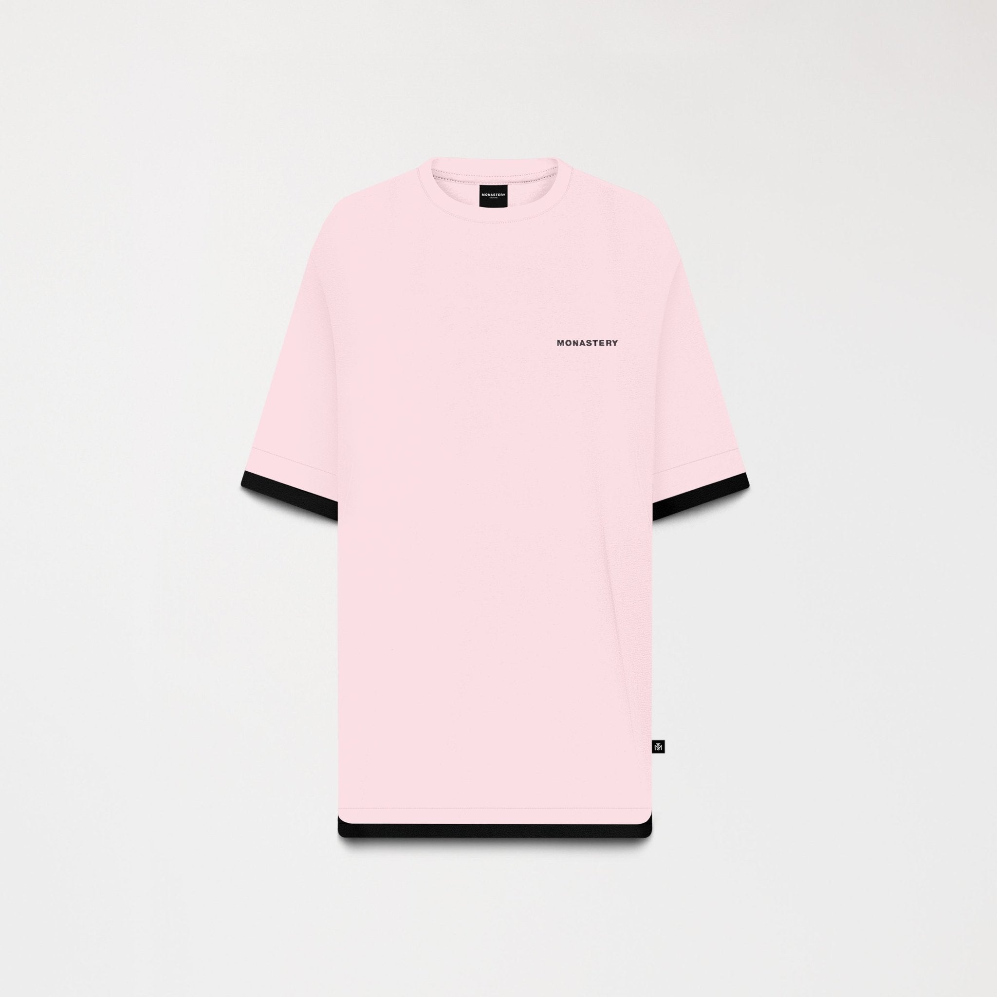 ZAHIR T - SHIRT OVERSIZED MEN ROSE QUARTZ - Monastery | Tienda Oficial Colombia